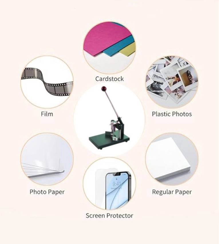 Machine coin arrondi 15*25cm en metal